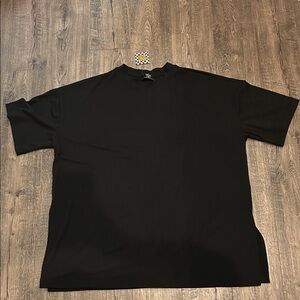 Dressed in LaLa ribbed black top split side size 2xl TOP ONLY